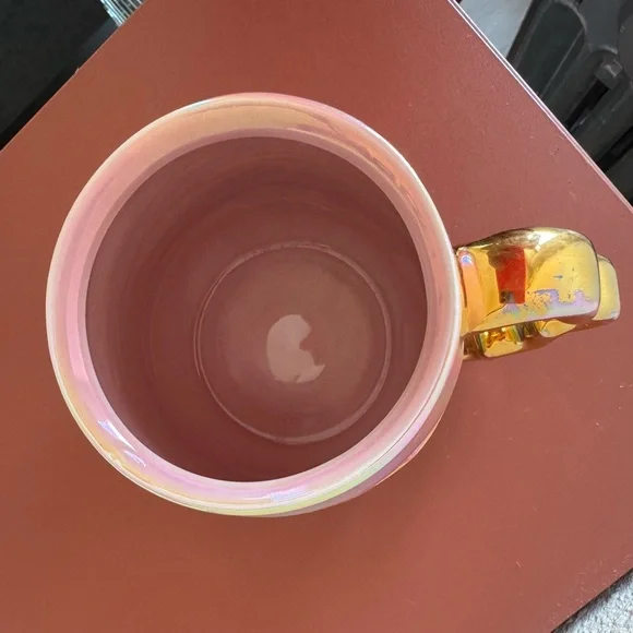 Silver Lining Ceramics Halographic Rainbow Inlay Glitter Mug - Picture 9 of 10